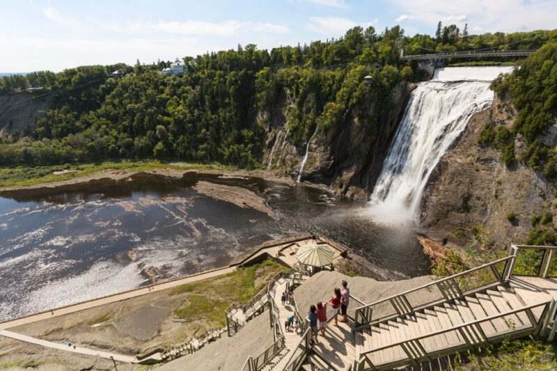 Quebec City: Montmorency Falls With Cable Car Ride - Ticket Pricing and Cancellation