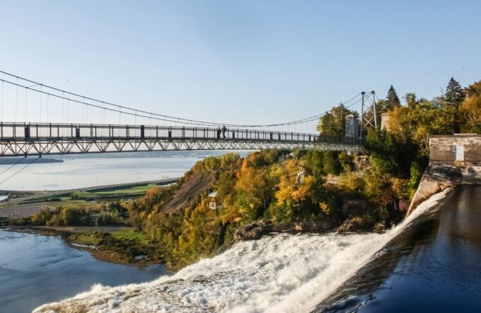 Quebec City: Montmorency Falls With Cable Car Ride - Contemplative Walkway at the Base