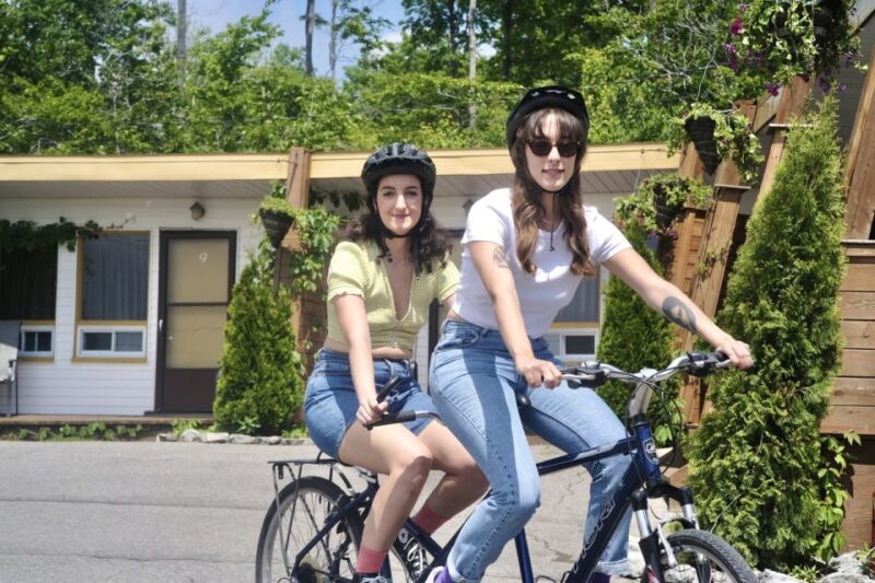 Quebec City - Tandem Bike Rental on Ile D'Orléans - Provided Equipment Details