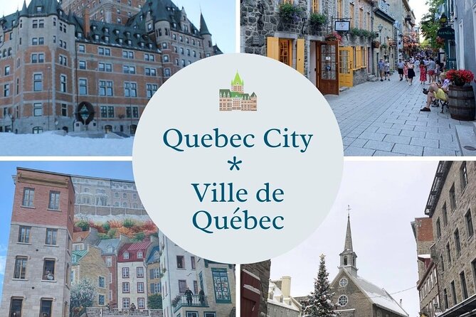 Quebec City Tourist Tour - Meeting and Pickup Options