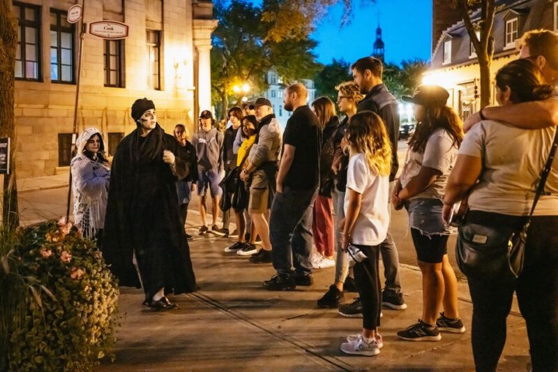 Quebec Interactive Street Theatre: Crimes in New France - Tour Details