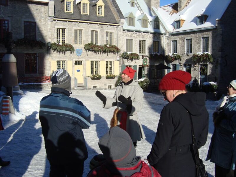 Quebec: Old City Guided Walking Tour in Winter - Booking Information