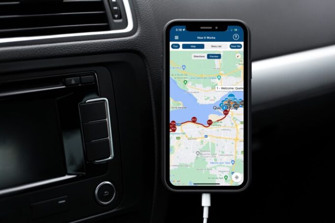 Quebec: Self-Guided Driving Audio Tour App - Starting Point and Essentials
