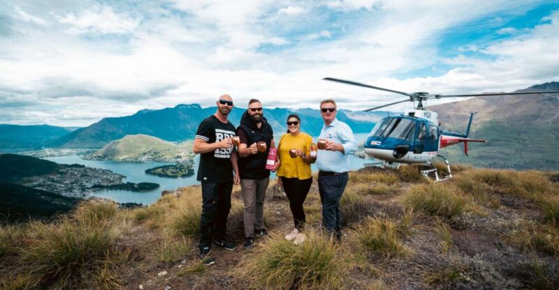 Queenstown: Helicopter Flight and Gin Tasting Tour - Itinerary and Locations