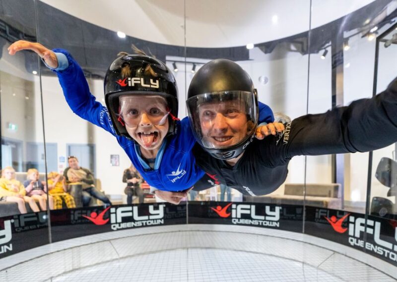 Queenstown: Ticket for 4 Indoor Skydiving Flights - Key Points