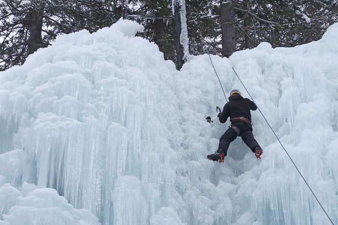 Quick Winter Attraction-ice Climbing In Mlaca Gorge In Mojstrana - Preparing for the Ice Climbing Experience