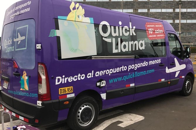 Quickllama: Door-To-Door Transfer From Lima Airport to Miraflores - Booking and Pickup Process