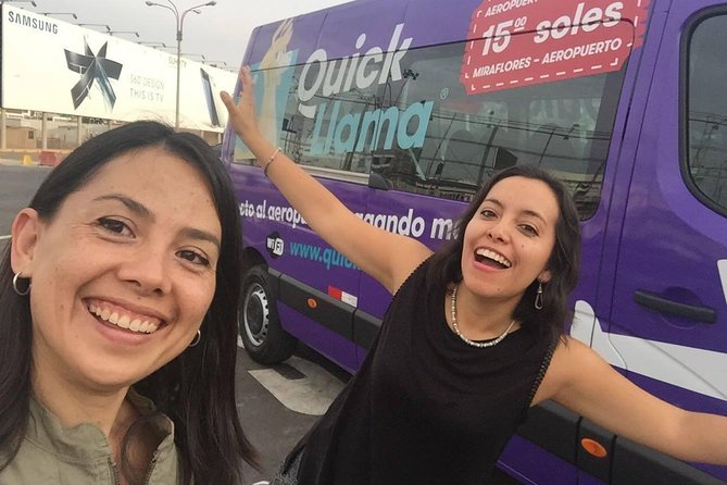 Quickllama: Door-To-Door Transfer From Lima Airport to Miraflores - Accessibility and Capacity