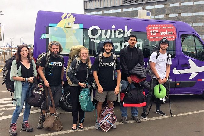 Quickllama: Door-To-Door Transfer From Lima Airport to Miraflores - Transportation and Logistics