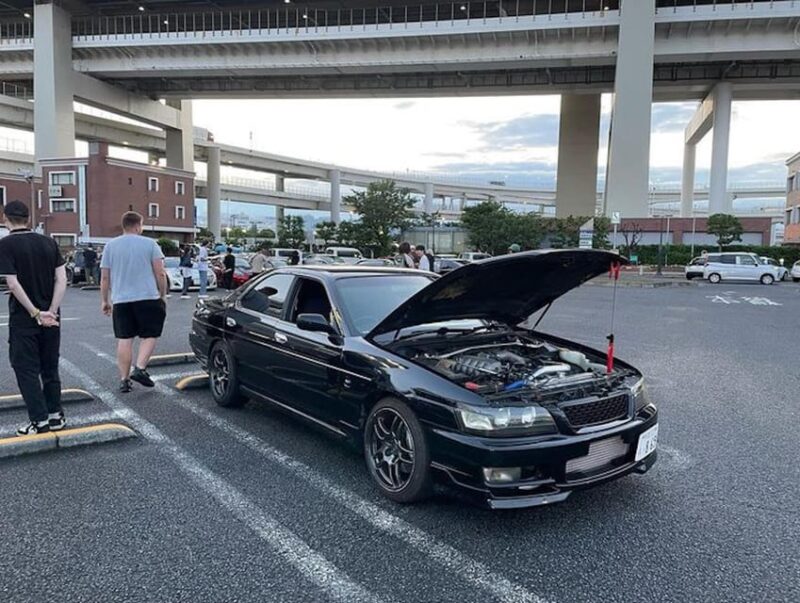 R33 Swapped Drift Car Tokyo JDM Tour/Daikoku Car Meet - Japanese Car Culture