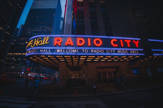 Radio City Music Hall Tour Experience - Meeting Point and Pickup Information