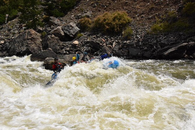 Raft Through Gore Canyon- Class V Ultimate Advanced White-Water Rafting - Navigating the Rapids