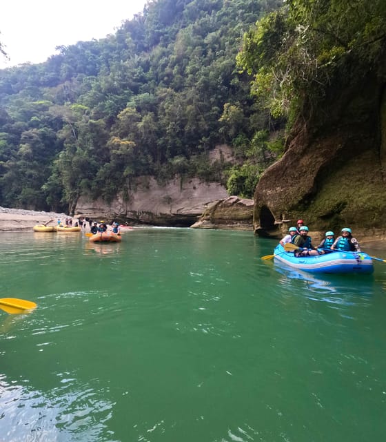 RAFTING ADVENTURE ON THE GUEJAR RIVER CANYON IN COLOMBIA - Getting to the Starting Point