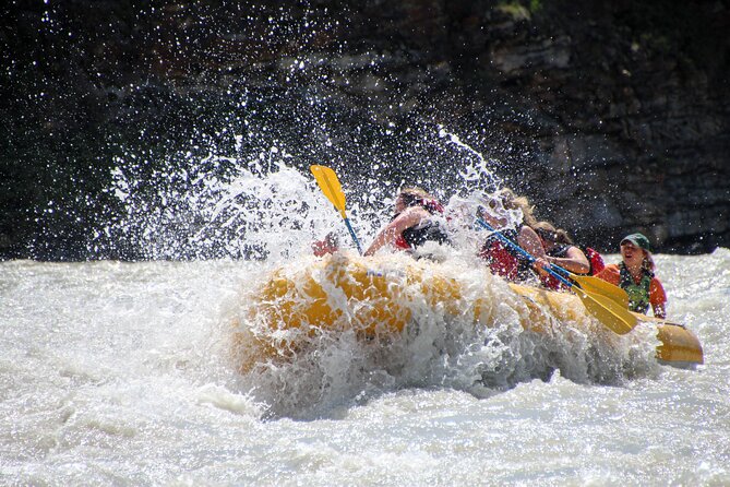 Rafting Athabasca Falls Run in Jasper - Breathtaking Canyon Scenery