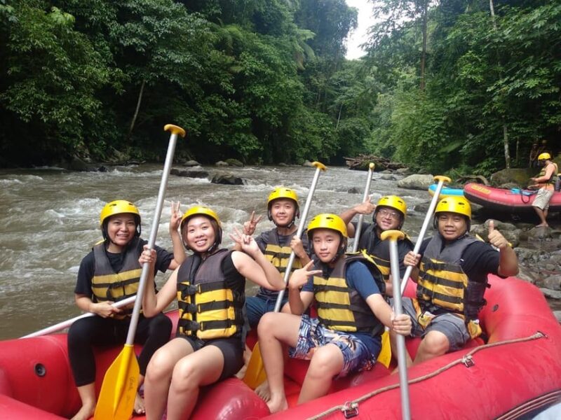 RAFTING in AYUNG RIVER UBUD for 2 Person - Inclusions