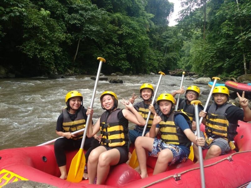 RAFTING in AYUNG RIVER UBUD for 2 Person - Exclusions and Restrictions