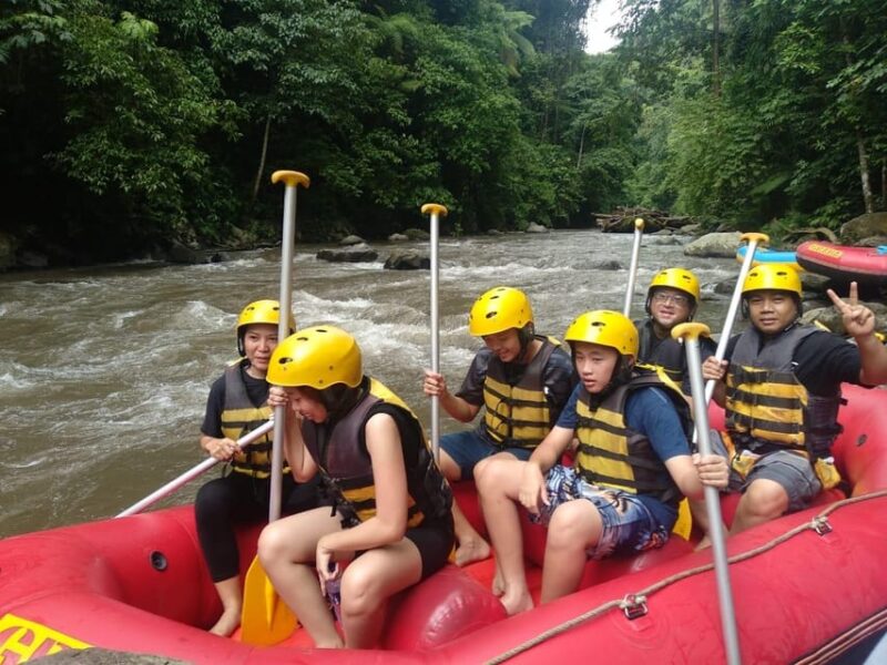 RAFTING in AYUNG RIVER UBUD for 2 Person - Safety and Guide Assistance