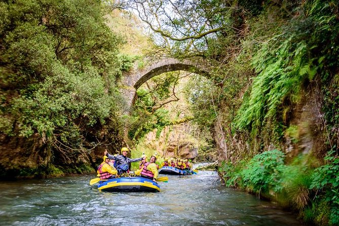 Rafting in Lousios and Alfeios Rivers - Itinerary and Route