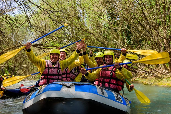 Rafting in Lousios and Alfeios Rivers - Difficulty and Experience Level