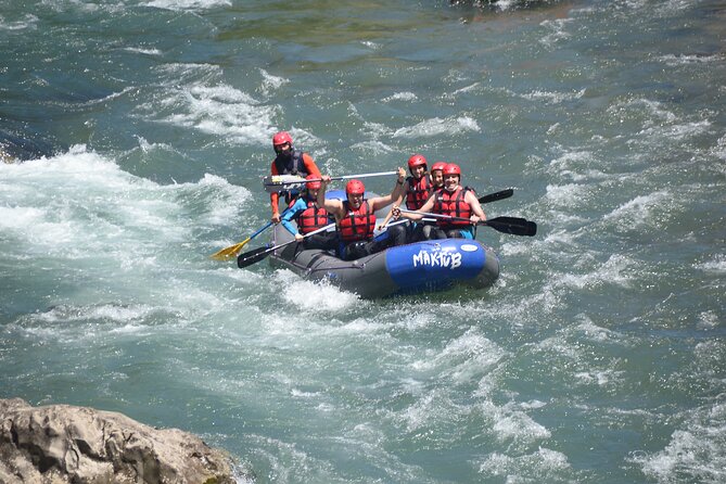 Rafting in the Pyrenees - Wetsuits, Vests, Helmets, and Oars