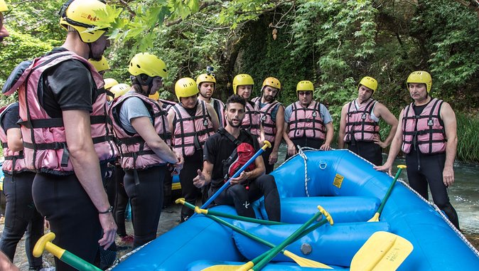 Rafting Lousios River - Itinerary and Schedule