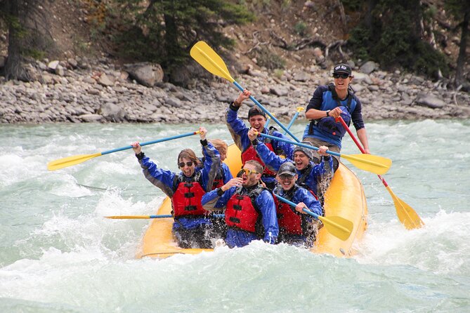 Rafting on Athabasca River Mile 5 in Jasper - Inclusions and Gratuities Information