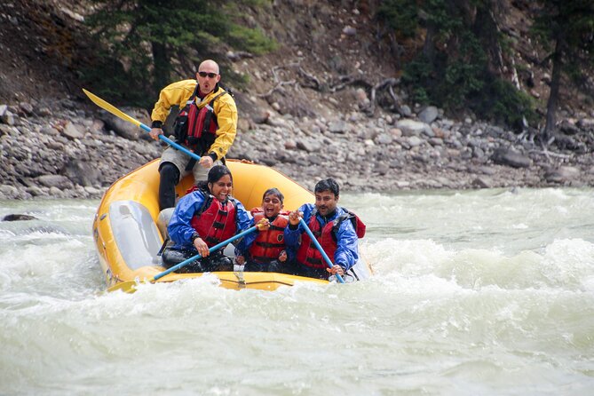 Rafting on Athabasca River Mile 5 in Jasper - Cancellation and Group Size Details