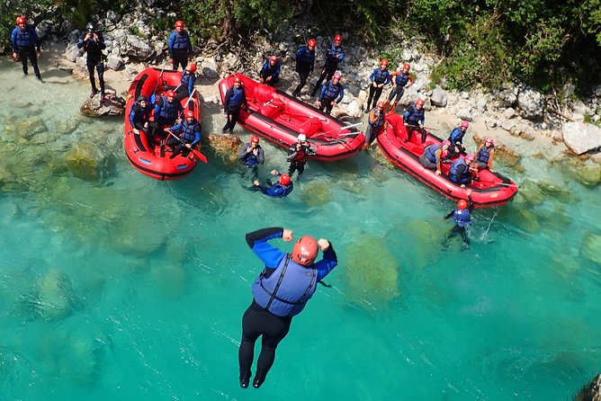RAFTING on Soca River, Bovec, Slovenia - Scenery and Environment