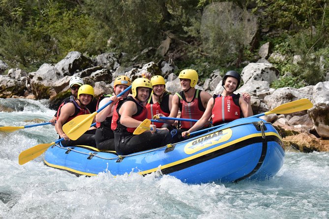 Rafting on Soca River - Swimming Spot Stops