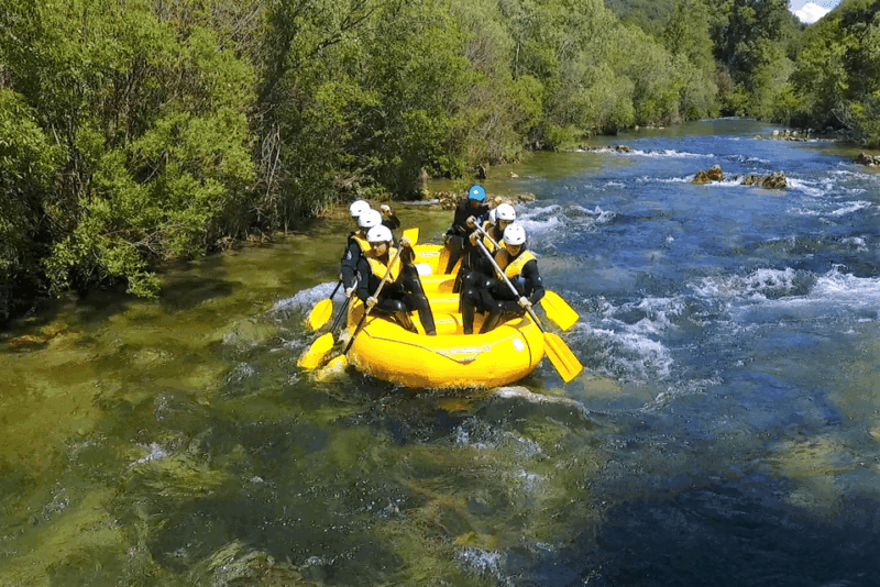 Rafting on the Cetina River - Itinerary Details