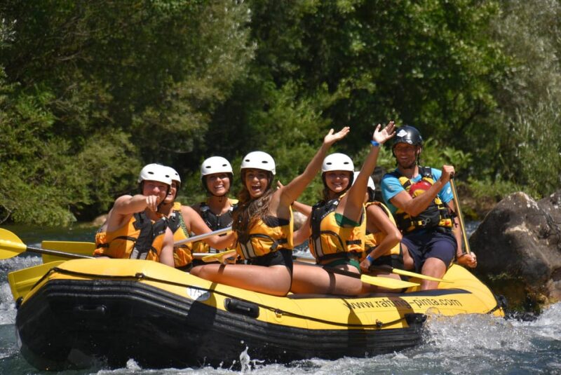 Rafting on the Cetina River - Safety and Equipment