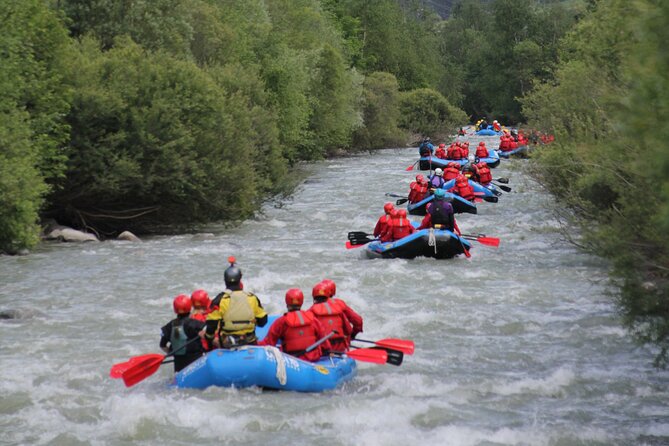 Rafting Power in the Noce Stream in Ossana - Meeting and Transportation