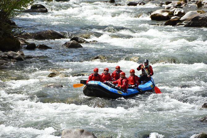Rafting Power in the Noce Stream in Ossana - Health and Safety Information