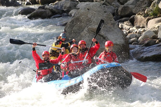 Rafting Power in the Noce Stream in Ossana - Trentino-Alto Adige Region