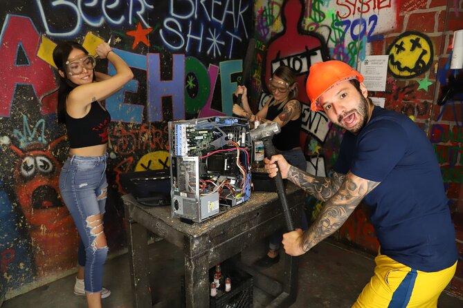 Rage Room Las Vegas on Fremont Street - Key Points