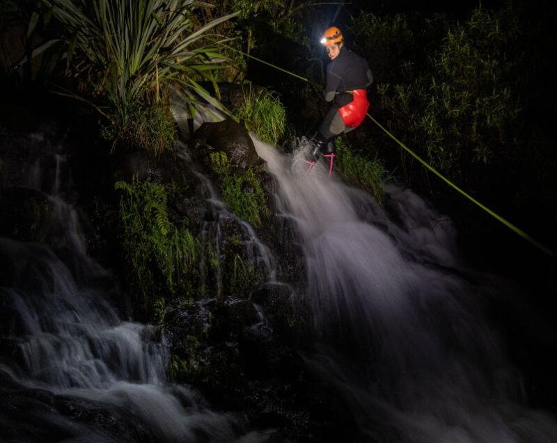 Raglan: Sunset Canyoning Tour and Glowworm Experience - Itinerary and Meeting Point