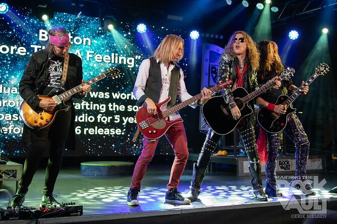 Raiding the Rock Vault at the Hard Rock Cafe in Las Vegas - Audience Engagement and Performer Interactions