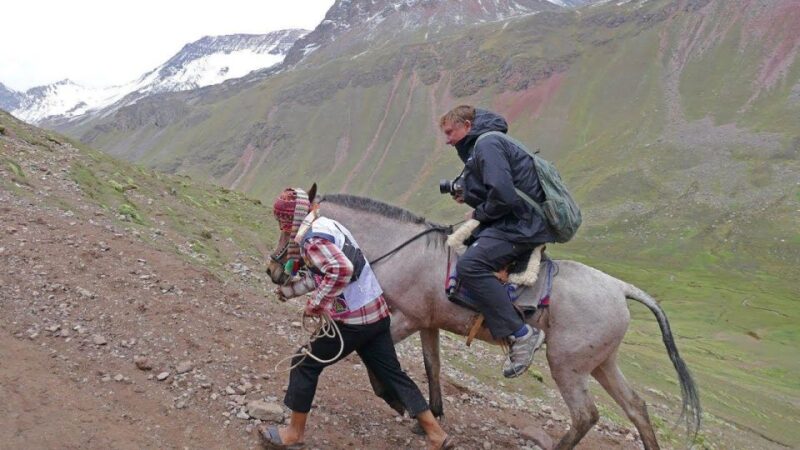 Rainbow Mountain Horseback Riding Tour + Buffet Lunch - Itinerary Details