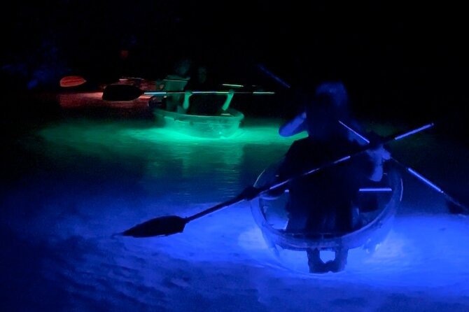 Rainbow Springs: Clear Kayak Sunset & Glow Tour - Meeting and Pickup