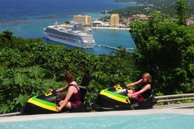 Rainforest Bobsled Mystic Mountain Tour Fr Montego Bay - Key Points