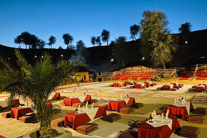 RAK Desert Safari and BBQ Dinner With RAK Pick up - Accessibility and Dietary Options