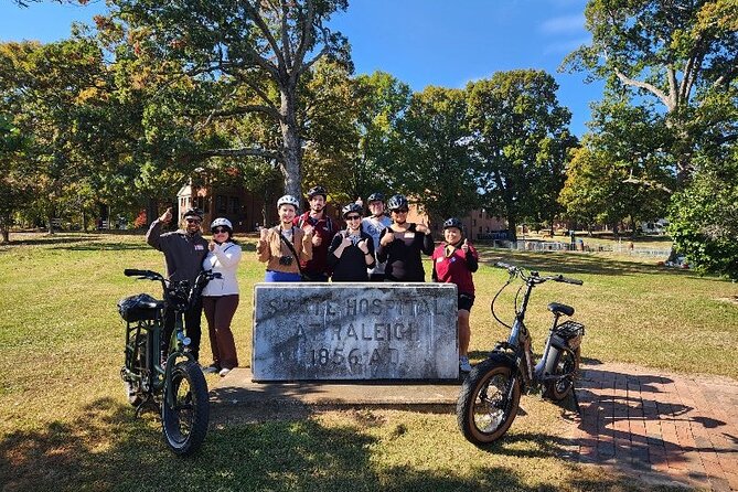 Raleigh Guided E-bike Tour: Ghosts, Mystery, Creepy History - Unraveling the Spooky Legends of Raleighs Past