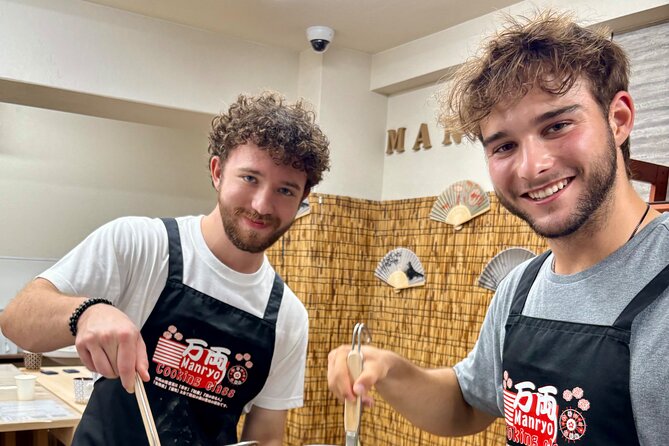 Ramen Gyoza Onigiri Japanese Cooking Class in Kyoto - Hands-On Ramen Cooking