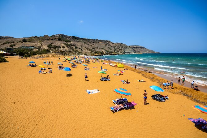 Ramla L-Hamra (Red Sand) Beach in Gozo and Cruise From Malta - Key Points
