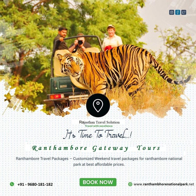 Ranthambore Safari Booking-Sharing Gypsy and Sharing Canter - Visitor Experience