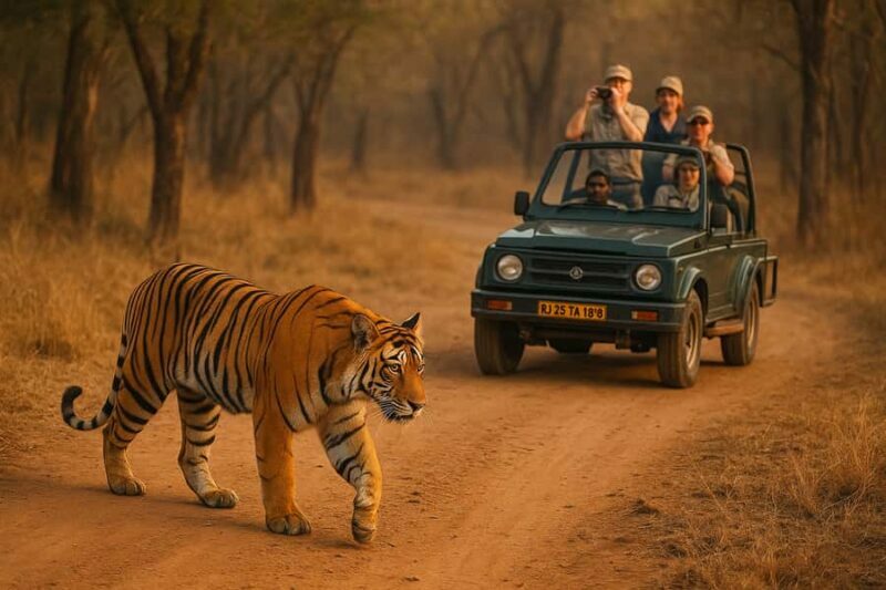 Ranthambore Tiger Safari in Open canter with Wildlife Guide - A Closer Look at the Ranthambore Safari Experience