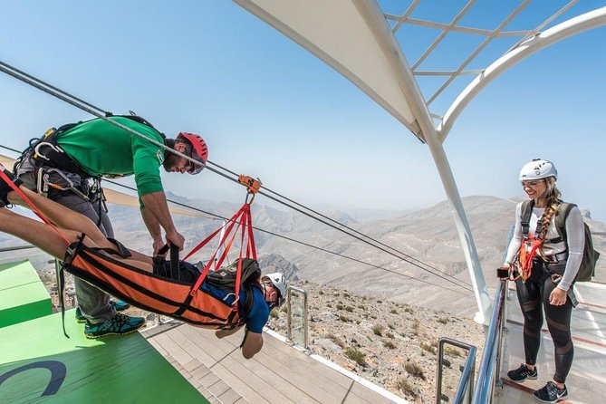 Ras Al Khaimas Jebel Jais Zipline (Worlds Longest) Tour - With Transfers - Meeting Point and Pickup