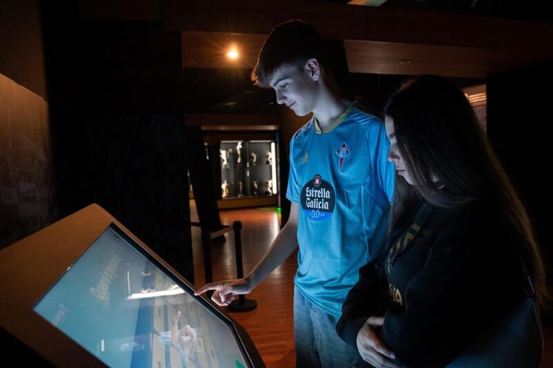 RC Celta Vigo Abanca Balaídos Stadium Tour - Museum Features