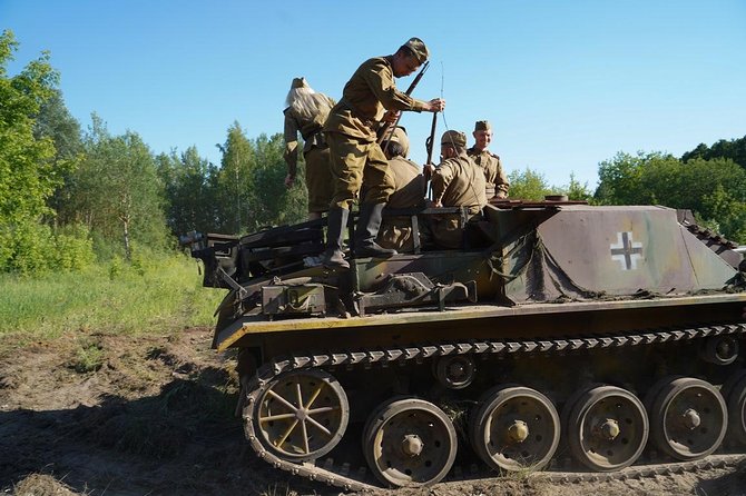 Real Tank Ride In Riga - Group Size and Accessibility