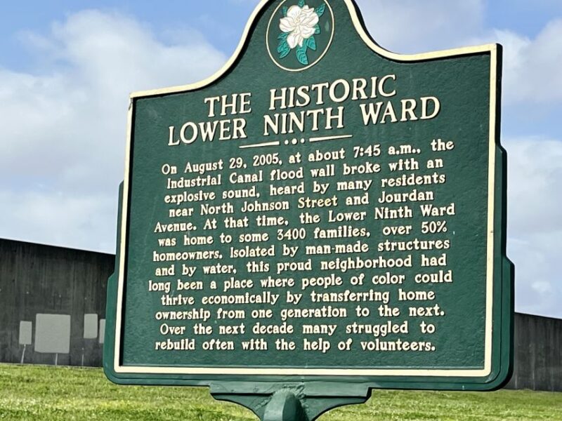 Rebirth of New Orleans Tour: Life After Katrina - Key Points